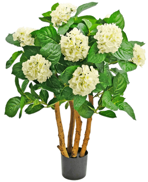 Artificial Plant Hydrangea 85 cm White