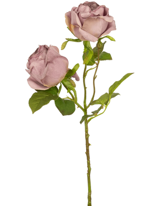 Kunstroos Deluxe 55 cm Purple - Easyplants Artificial Plants & Flowers