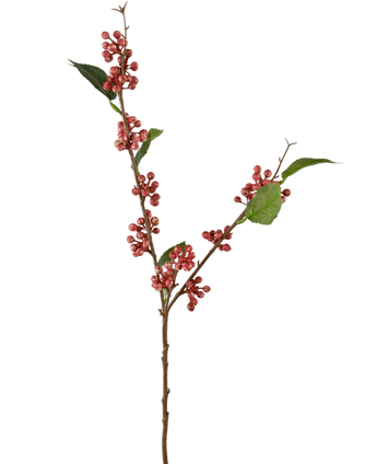 Artificial Branch Berries 64 cm Pink - Easyplants Artificial Plants & Flowers