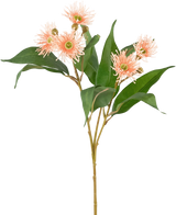 Artificial Branch Flowering Eucalyptus 62 cm Old Pink - Easyplants Artificial Plants & Flowers