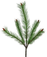 Artificial Branch on 93 cm Green - Easyplants Artificial Plants & Flowers
