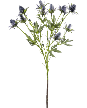 Artificial Branch Distel 68 cm Blue - Easyplants Artificial Plants & Flowers
