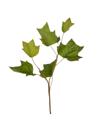 Artificial branch oak leaf 84 cm green - Easyplants Artificial Plants & Flowers