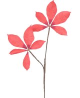 Artificial Branch Chestnut Magazine 63 cm Red - Easyplants Artificial Plants & Flowers