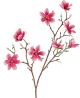 Artificial Branch Magnolia Small -Flowered 89 cm Pink - Easyplants Artificial Plants & Flowers