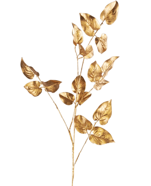 Artificial Branch Salal 95 cm Gold - Easyplants Artificial Plants & Flowers