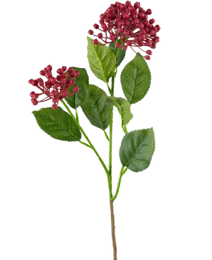 Artificial Flower Hydrangea 55 cm Dark Pink