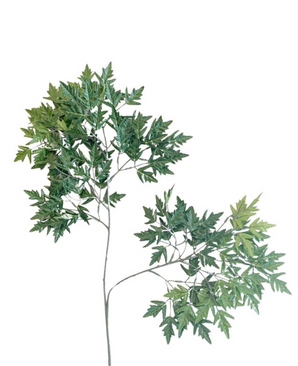 Artificial magazine Ming Aralia 50 cm Green Fire retardant