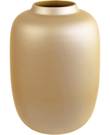 Vase artic gold Ø21 x H29 cm - Easyplants Artificial Plants & Flowers