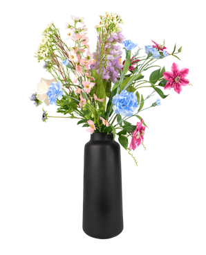 Silk artificial flowers bouquet bloom & glow