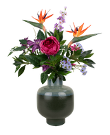 Silk artificial flowers bouquet Caribbean Sunset - Easyplants Artificial Plants & Flowers