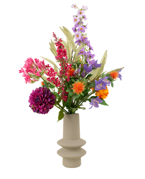 Silk Artificial Flowers Bouquet Colorful Svenski