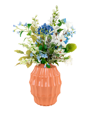 Silk artificial flowers bouquet cool breeze