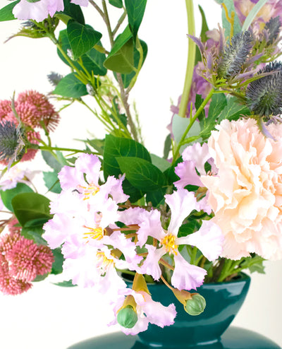 Zijden kunstbloemen boeket Mystic Elegance