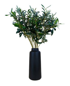 Silk artificial flowers bouquet olive branches