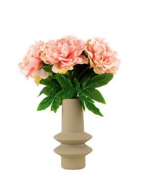 Silk Artificial Flowers Bouquet Peony Soft Pink