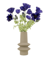 Silk artificial flowers bouquet poppy purple - Easyplants Artificial Plants & Flowers