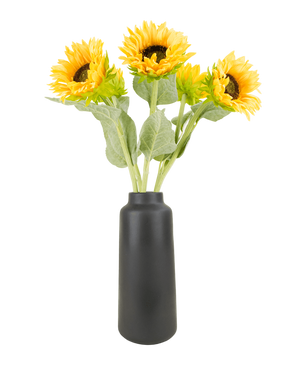 Silk artificial flowers bouquet sunflower