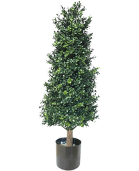 Artificial Boxwood Pyramid Plant 90 cm UV-resistant-Resistant