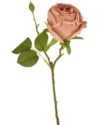 Artificial Rose Deluxe 45 cm Pink