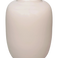 The Artic Beige Vase (Ø21 x H29 cm) is a smooth off-white ceramic vase with a round shape and a small flared opening, depicted against a white background.