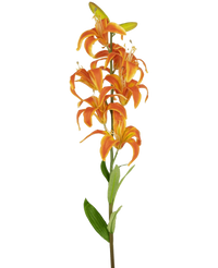 Artificial flower martagon lily 78 cm orange