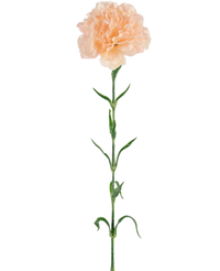 Artificial Flower Carnation 69 cm Peach