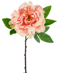 Artificial Flower Peony 61 cm Soft Pink