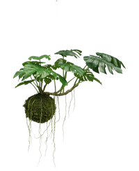 Artificial Hanging Plant Monstera Deluxe 60 cm
