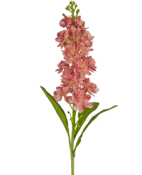 Artificial flower Violier 78 cm pink
