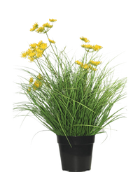 Artificial Grass Plant Asteraceae 50 cm Fire retardant