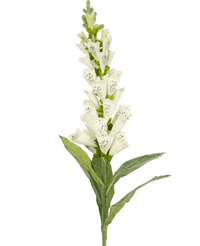 Artificial flower Foxglove 90 cm white
