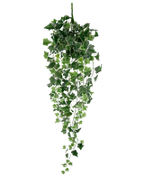 The Artificial Ivy 70 cm green/white is a hanging artificial ivy plant with lush green and white cascading leaves on long stems, against a plain white background.