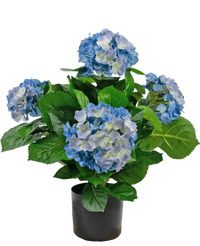 Artificial Plant Hydrangea 43 cm Blue