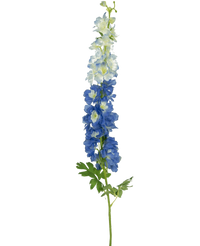 Artificial flower Delphinium 105 cm blue