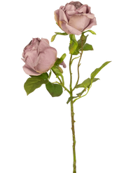 Artificial Rose Deluxe 55 cm Purple
