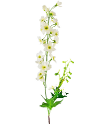 Artificial Flower Delphinium 79 cm White