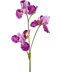 Artificial Flower Iris 102 Cm Purple