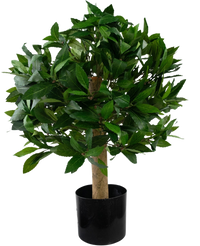 Artificial plant bay leaf D40 cm UV-resistant
