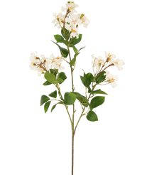 Artificial Flower Lagerstroemia 92 cm White