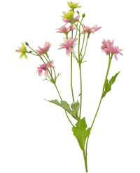 Artificial daisy 55 cm pink