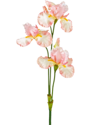 Artificial Flower Iris 102 cm Light Pink